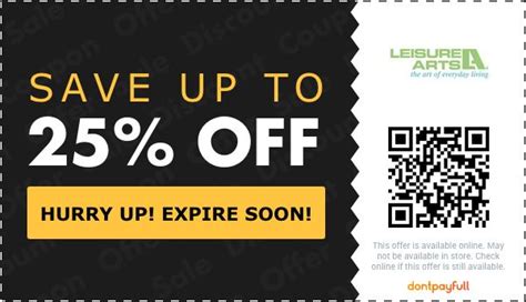 leisure arts coupon code|Leisure Arts Promo Codes